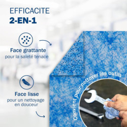 Recharge de 72 lingettes nettoyantes pour les seaux SCRUBS