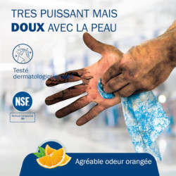 Recharge de 72 lingettes nettoyantes pour les seaux SCRUBS