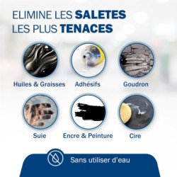 Recharge de 72 lingettes nettoyantes pour les seaux SCRUBS