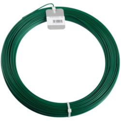 Fil de tension plastifié vert diamètre 2.7 mm Couronne de 100 mètres