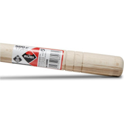 Maillet en caoutchouc blanc rond et plat Rubi