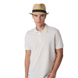 Chapeau Panama K-Up bande noire amovible