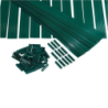 Kit lixo en rouleau 60 m RAL 6005 avec 100 clips de fixation