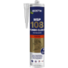 Mastic colle polymère MSP 108 TURBO CLEAR en cartouche de 290 ml transparent