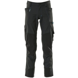 Pantalon de travail avec poches genouillères MASCOT Noir