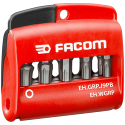 Jeu de 9 embouts 6 pans OGV GRIP