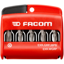 Jeu de 8 embouts RESISTORX OGV GRIP