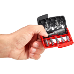 Jeu de 8 embouts RESISTORX OGV GRIP