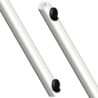 Tringle pour crémone pompier 11,7 x 11,7 mm Dualis blanc