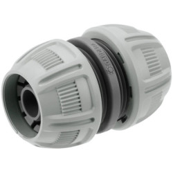 Raccord réparateur tuyau arrosage - Gardena - Ø 13 mm et 15 mm - Manchon à visser sans outil