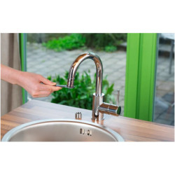 Adaptateur raccord arrosage robinet intérieur cuisine salle de bain - F mâle et femelle - Gardena