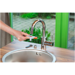 Adaptateur raccord arrosage robinet intérieur cuisine salle de bain - F mâle et femelle - Gardena