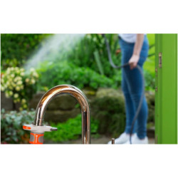 Adaptateur raccord arrosage robinet intérieur cuisine salle de bain - F mâle et femelle - Gardena
