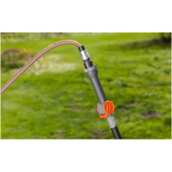 Raccord rapide avec fonction aquastop Premium - Gardena - Pour tuyau arrosage Ø 19 mm