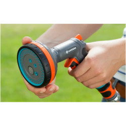 Pistolet d'arrosage multi-jets réglable Comfort Gardena - 5 jets au choix - Filtre nettoyant intégré