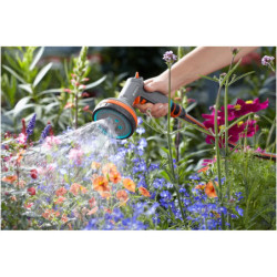 Pistolet d'arrosage multi-jets réglable Comfort Gardena - 5 jets au choix - Filtre nettoyant intégré