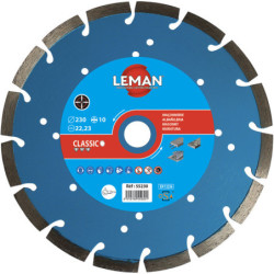 Disque diamant ventilé Classic béton armé et acier diamètre 230 mm alésage 22.23