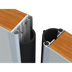 Joint pour protection anti pince doigts de porte battante