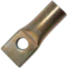 Douille de levage à bout plat à oeil zinguée 1.2T - Rd 16 x 80mm