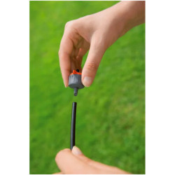 Goutteur régulateur de pression arrosage goutte à goutte - Débit réglable 1 à 8L/heure - Par 5