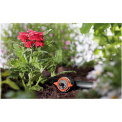 Goutteur régulateur de pression arrosage goutte à goutte - Débit réglable 1 à 8L/heure - Par 5