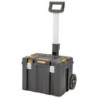 Coffret TSTAK IP54 grande contenance mobile avec poignée télescopique