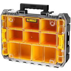 Organisateur transparent étanche TSTAK grande capacité 7.8 litres IP54, DEWALT