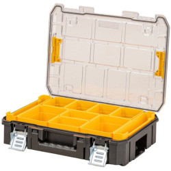 Organisateur transparent étanche TSTAK grande capacité 7.8 litres IP54, DEWALT