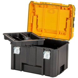 Coffret TSTAK IP54 grande contenance avec organiseur supérieur et longue poignée