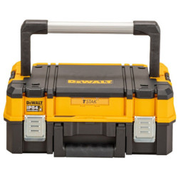 Coffret TSTAK IP54 petite contenance avec organiseur supérieur et longue poignée supérieure
