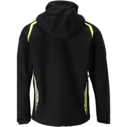 Veste Softshell avec capuche MASCOT Noir et Jaune