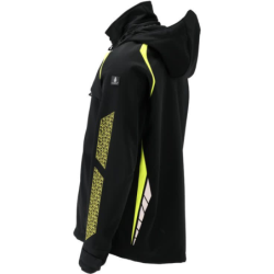 Veste Softshell avec capuche MASCOT Noir et Jaune