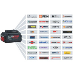 Pack Bosch perceuse visseuse GSR 185-LI + meuleuse GWS 18V-8 125 et 2 batteries 18V 4Ah