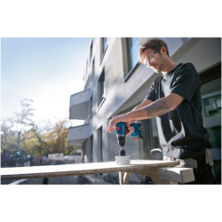 Pack Bosch perceuse visseuse GSR 185-LI + meuleuse GWS 18V-8 125 et 2 batteries 18V 4Ah