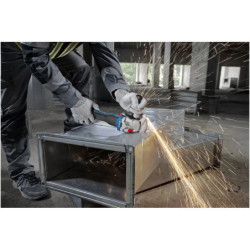 Pack Bosch perceuse visseuse GSR 185-LI + meuleuse GWS 18V-8 125 et 2 batteries 18V 4Ah