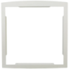 Cadre d'encastrement H.33.6 x L.32.6 x P.3.5 cm Renz Blanc RAL 9016