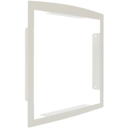 Cadre d'encastrement H.33.6 x L.32.6 x P.3.5 cm Renz Blanc RAL 9016