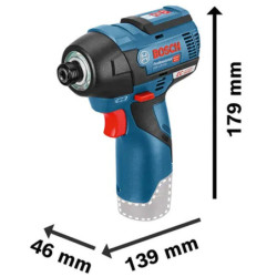 Visseuse à Chocs BOSCH GDR 12V-110 Machine seule carton