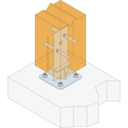 Broche STD pour connecteurs à âme intérieure