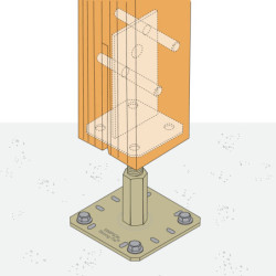 Broche STD pour connecteurs à âme intérieure