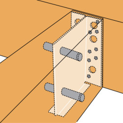 Broche STD pour connecteurs à âme intérieure