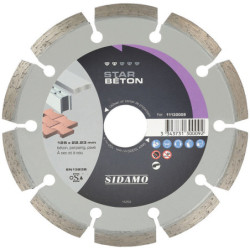 Disque diamant star béton 125x22.23