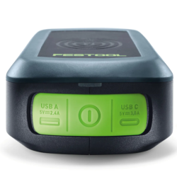 Chargeur de téléphone portable PHC 18 induction USB-A et USB-C
