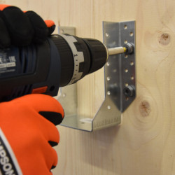 Vis pour connecteurs acier sur bois TH - SSH - acier galvanisé