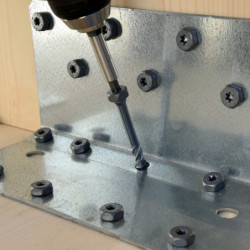 Vis pour connecteurs acier sur bois TH - SSH - acier galvanisé