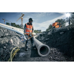 Plaque vibrante LF 75 PACE 420 mm HUSQVARNA sans batterie ni chargeur