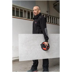Ventouse à batterie 150 kg RUBI Octo-Kong 220mm