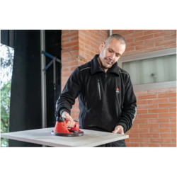 Ventouse à batterie 150 kg RUBI Octo-Kong 220mm