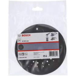 Plateau de ponçage BOSCH pour ponceuses orbitales Ø150 mm - lot de 2