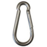 Mousqueton forme poire Inox AISI 316
